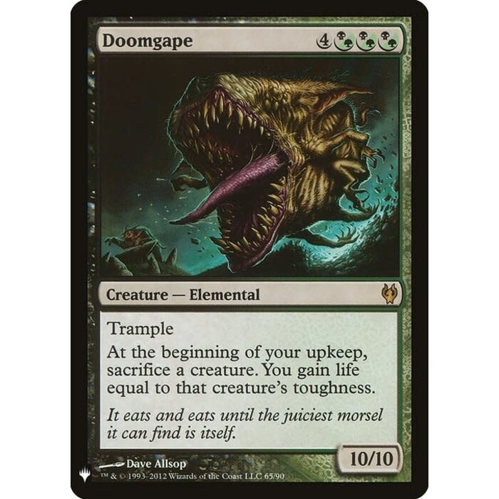 Magic: The Gathering Doomgape (1521) Near Mint