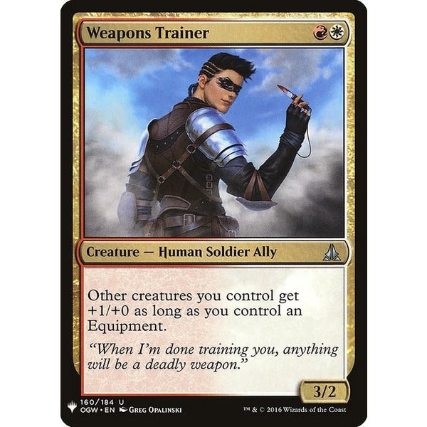 Magic: The Gathering Weapons Trainer (1510) Near Mint