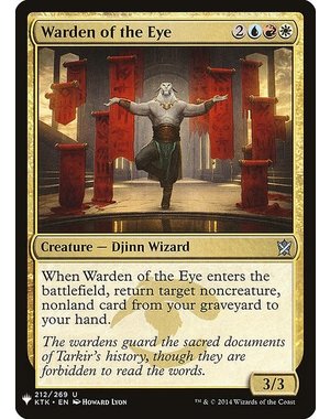 Magic: The Gathering Warden of the Eye (1507) Near Mint