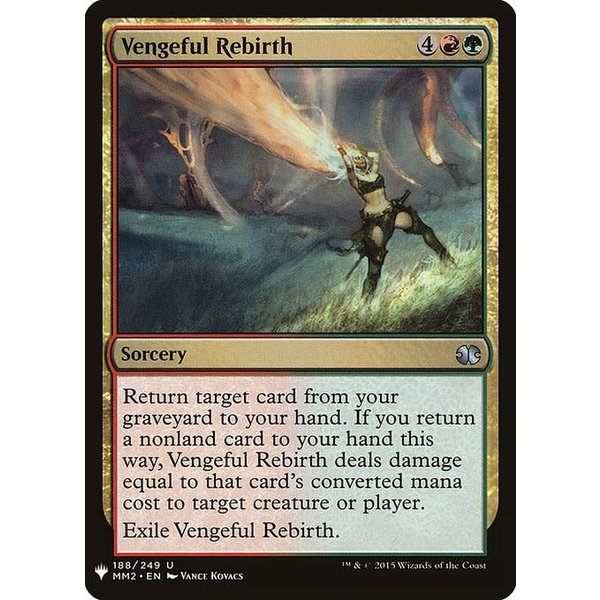 Magic: The Gathering Vengeful Rebirth (1505) Near Mint