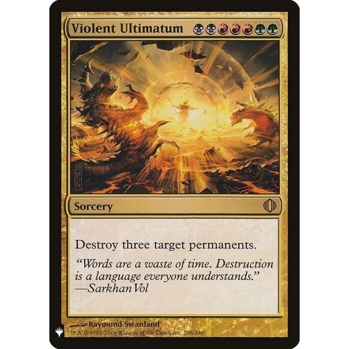 Magic: The Gathering Violent Ultimatum (1506) Near Mint