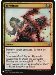 Magic: The Gathering Terminate (1495) Near Mint