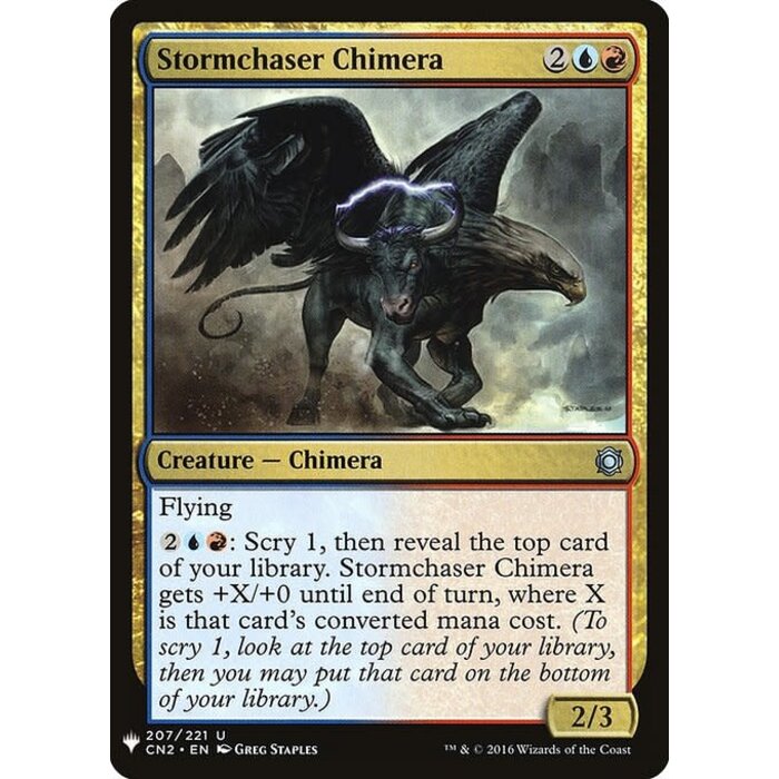 Magic: The Gathering Stormchaser Chimera (1490) Near Mint