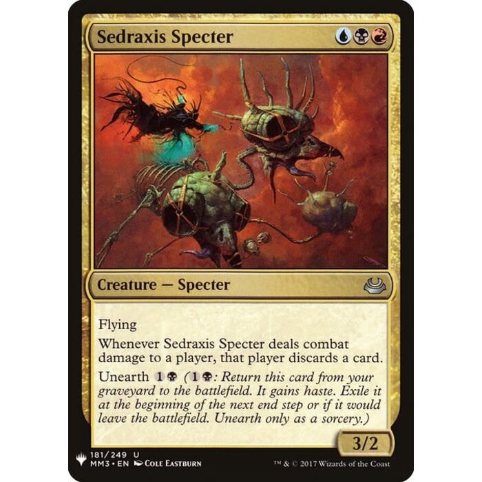 Magic: The Gathering Sedraxis Specter (1482) Near Mint