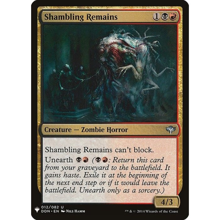 Magic: The Gathering Shambling Remains (1483) Near Mint