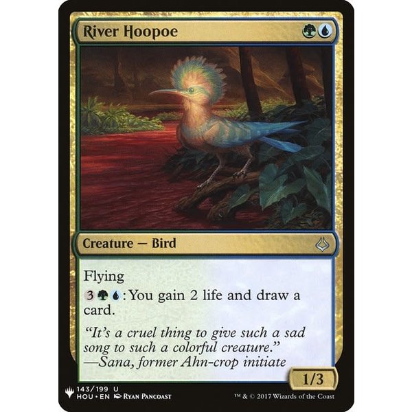 Magic: The Gathering River Hoopoe (1477) Near Mint