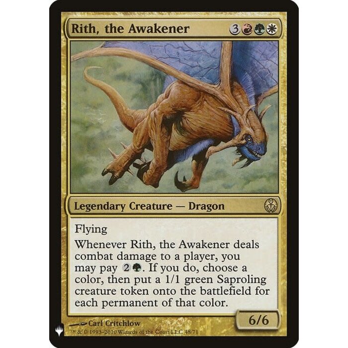 Magic: The Gathering Rith, the Awakener (1476) Near Mint