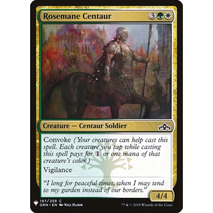 Magic: The Gathering Rosemane Centaur (1478) Near Mint