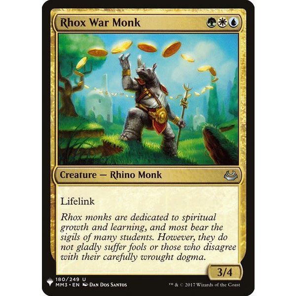Magic: The Gathering Rhox War Monk (1474) Near Mint
