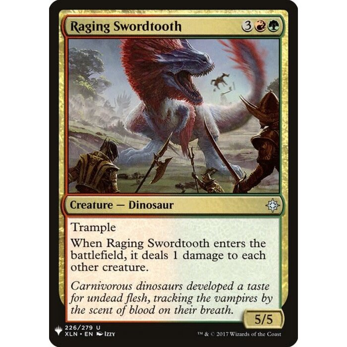 Magic: The Gathering Raging Swordtooth (1471) Near Mint