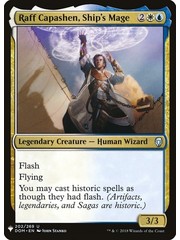 Magic: The Gathering Raff Capashen, Ship's Mage (1470) Near Mint