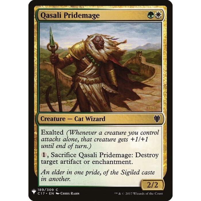 Magic: The Gathering Qasali Pridemage (1467) Near Mint