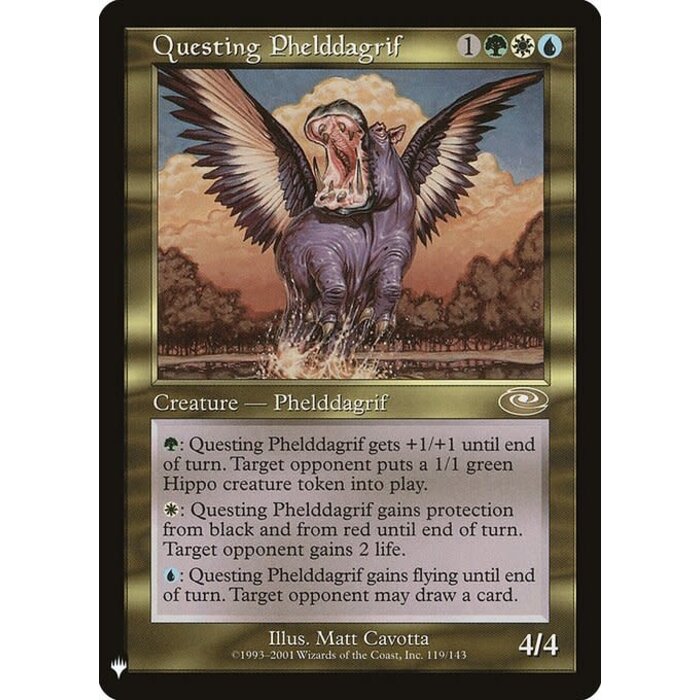 Magic: The Gathering Questing Phelddagrif (1469) Near Mint