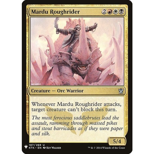 Magic: The Gathering Mardu Roughrider (1450) Near Mint