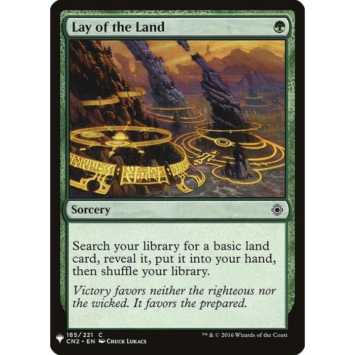 Magic: The Gathering Lay of the Land (1257) Near Mint