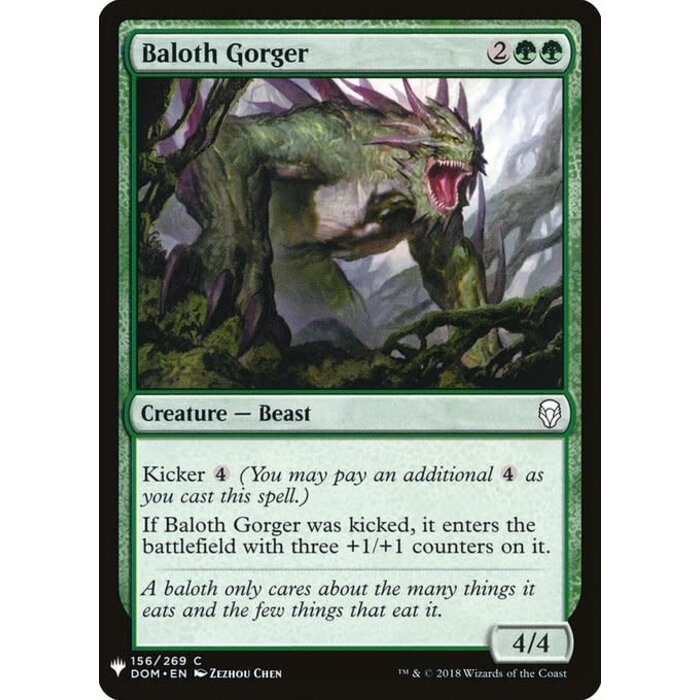 Magic: The Gathering Baloth Gorger (1129) Near Mint