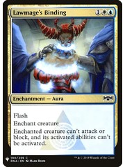 Magic: The Gathering Lawmage's Binding (1447) Near Mint