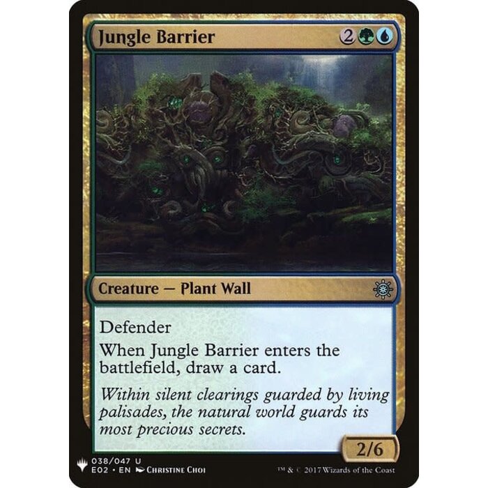 Magic: The Gathering Jungle Barrier (1440) Near Mint
