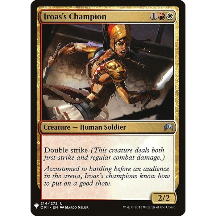 Magic: The Gathering Iroas's Champion (1438) Near Mint