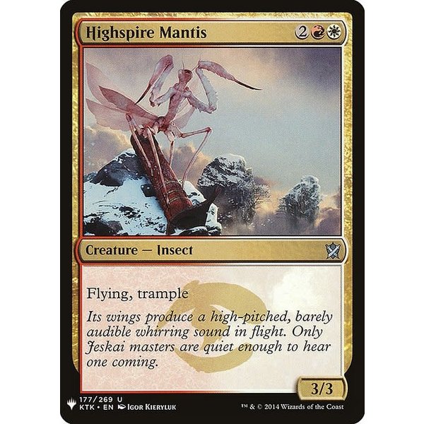 Magic: The Gathering Highspire Mantis (1436) Near Mint