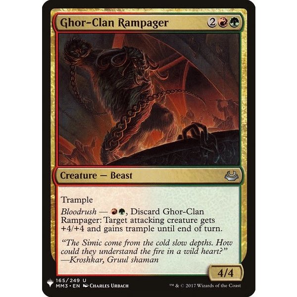 Magic: The Gathering Ghor-Clan Rampager (1429) Near Mint