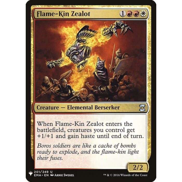 Magic: The Gathering Flame-Kin Zealot (1426) Near Mint