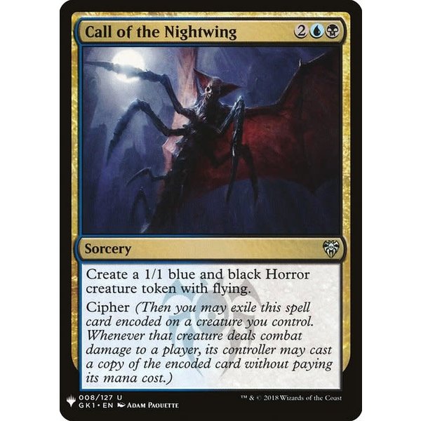 Magic: The Gathering Call of the Nightwing (1405) Near Mint