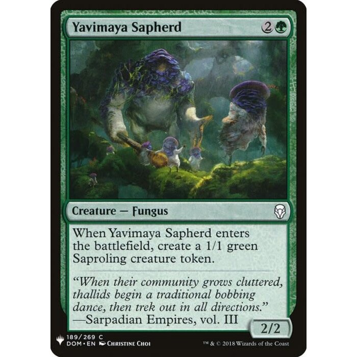 Magic: The Gathering Yavimaya Sapherd (1380) Near Mint