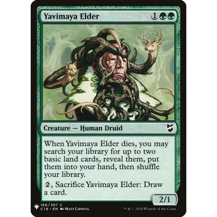 Magic: The Gathering Yavimaya Elder (1379) Near Mint