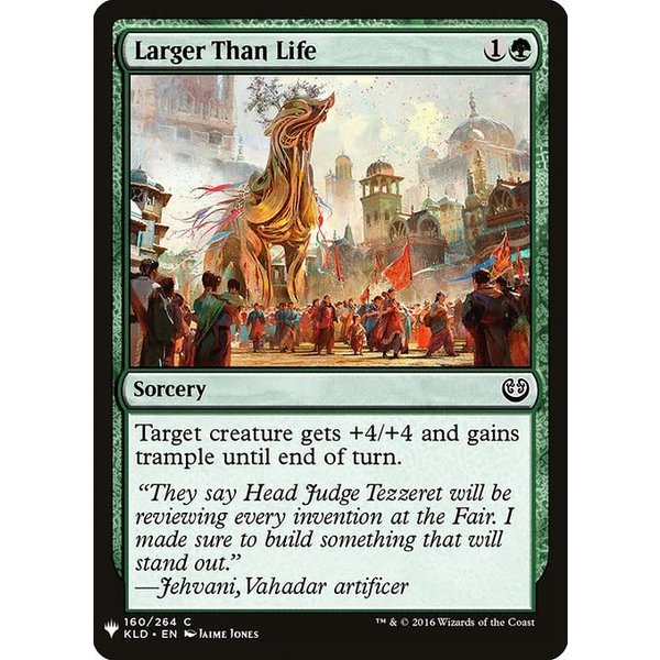 Magic: The Gathering Larger Than Life (1256) Near Mint