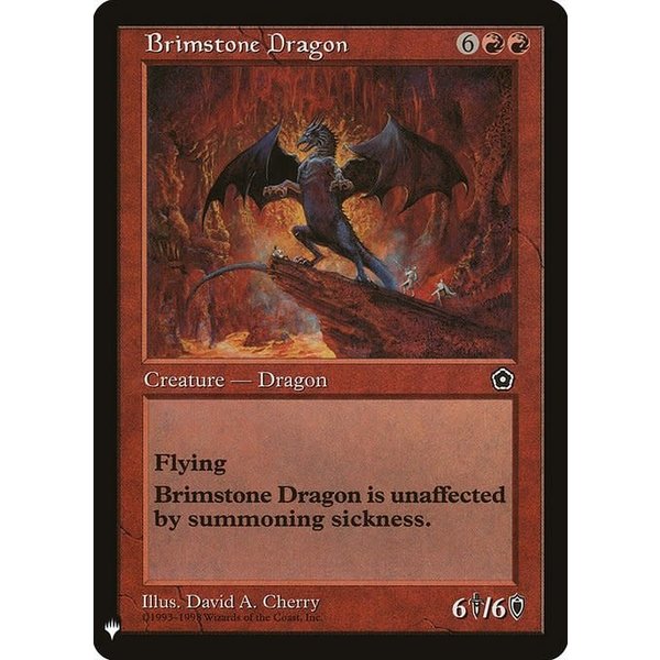 Magic: The Gathering Brimstone Dragon (873) Near Mint