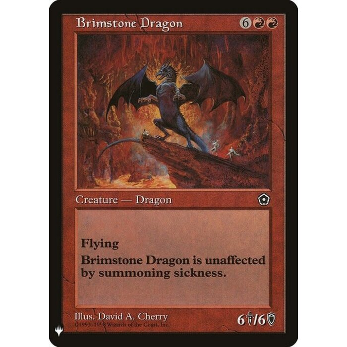Magic: The Gathering Brimstone Dragon (873) Near Mint