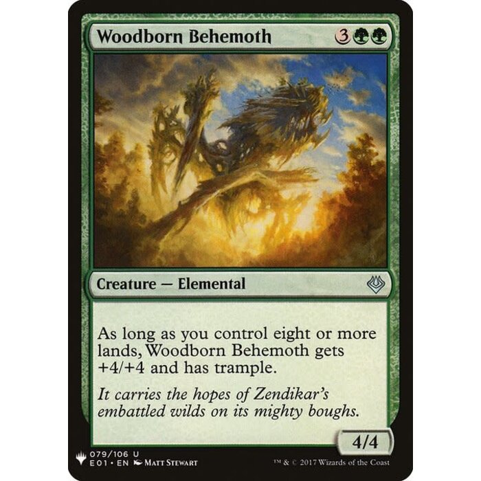 Magic: The Gathering Woodborn Behemoth (1376) Near Mint