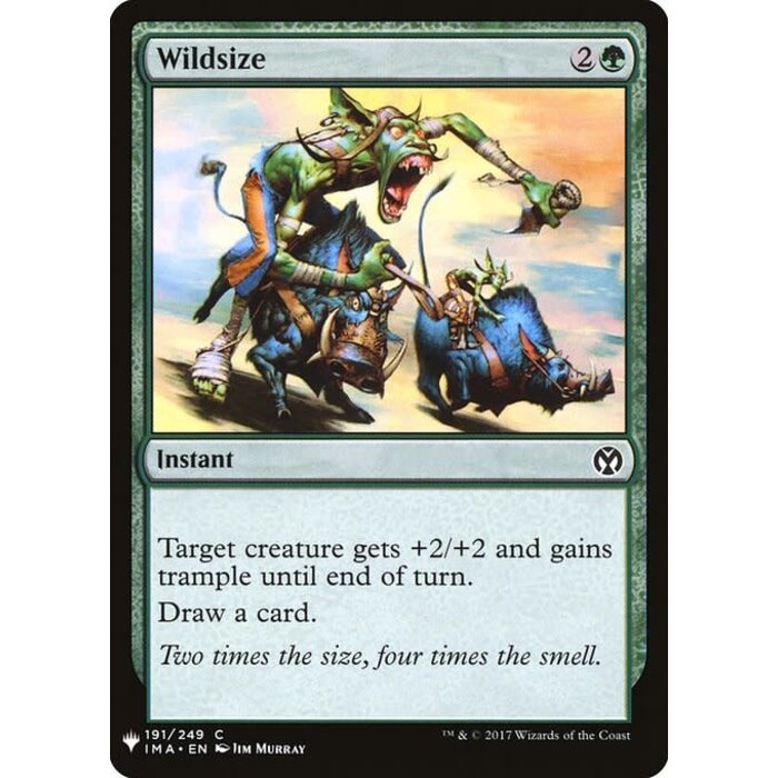 Magic: The Gathering Wildsize (1374) Near Mint