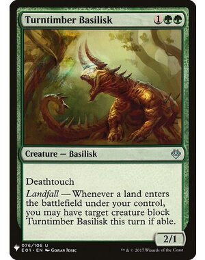 Magic: The Gathering Turntimber Basilisk (1365) Near Mint