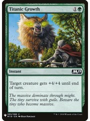 Magic: The Gathering Titanic Growth (1362) Near Mint