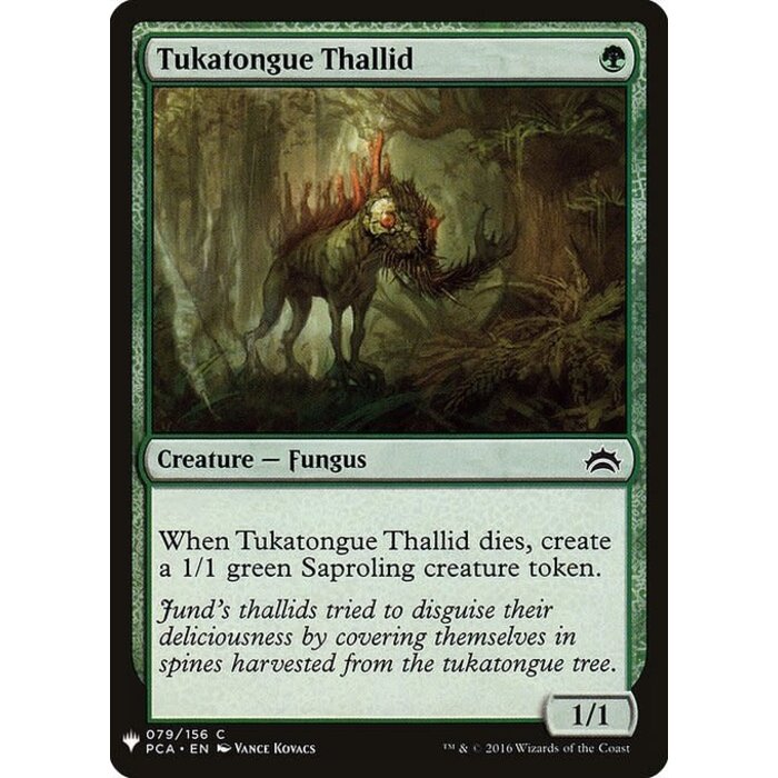 Magic: The Gathering Tukatongue Thallid (1364) Near Mint