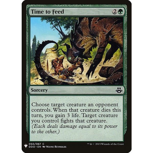 Magic: The Gathering Time to Feed (1360) Near Mint