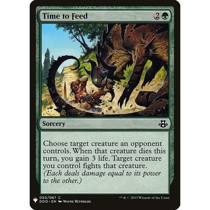 Magic: The Gathering Time to Feed (1360) Near Mint