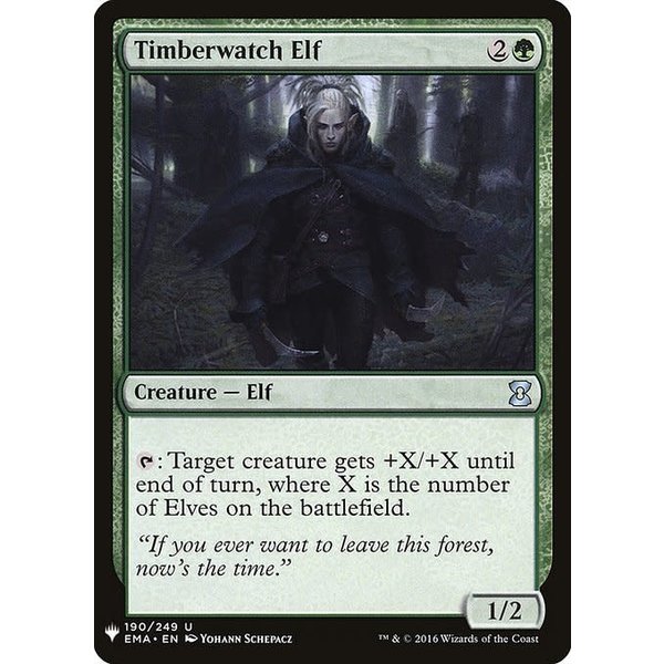 Magic: The Gathering Timberwatch Elf (1359) Near Mint