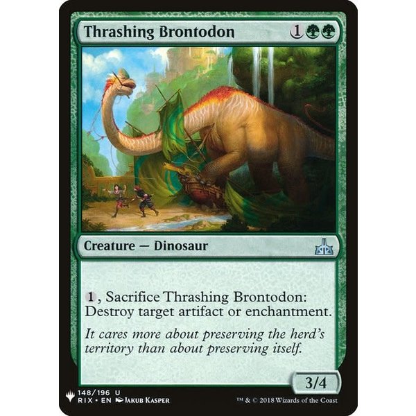 Magic: The Gathering Thrashing Brontodon (1356) Near Mint