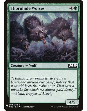 Magic: The Gathering Thornhide Wolves (1353) Near Mint