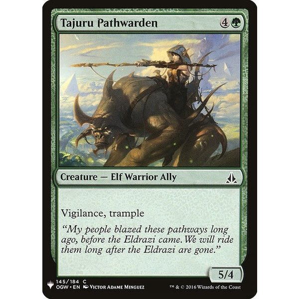 Magic: The Gathering Tajuru Pathwarden (1346) Near Mint