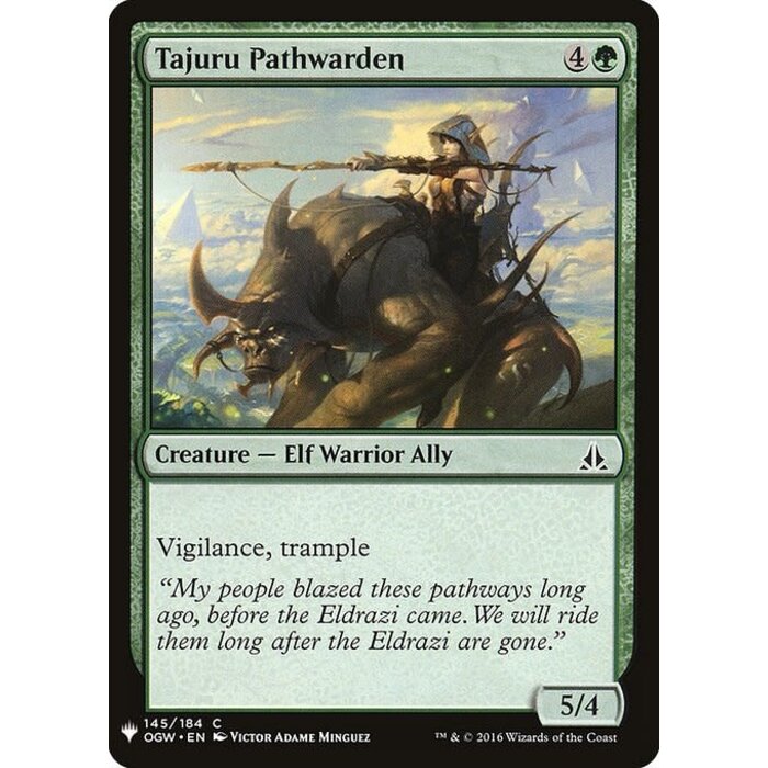 Magic: The Gathering Tajuru Pathwarden (1346) Near Mint
