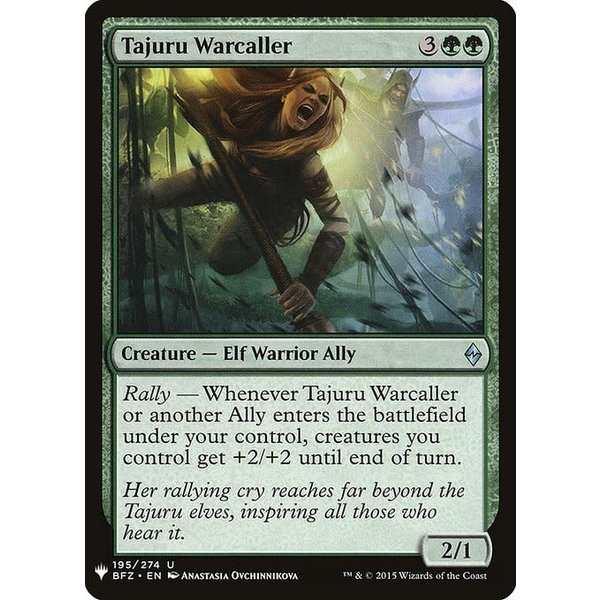 Magic: The Gathering Tajuru Warcaller (1347) Near Mint