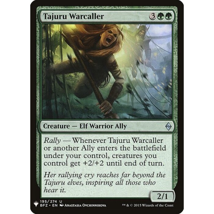 Magic: The Gathering Tajuru Warcaller (1347) Near Mint