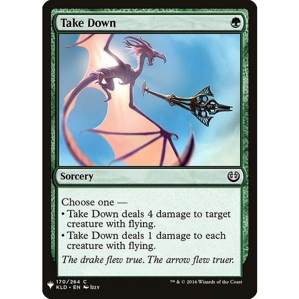 Magic: The Gathering Take Down (1348) Near Mint
