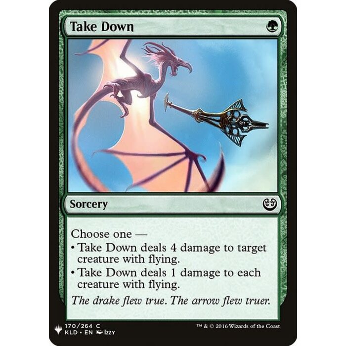 Magic: The Gathering Take Down (1348) Near Mint