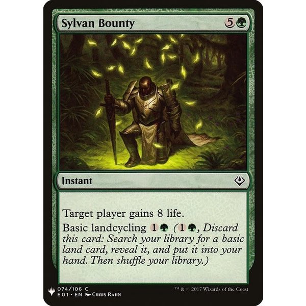 Magic: The Gathering Sylvan Bounty (1344) Near Mint