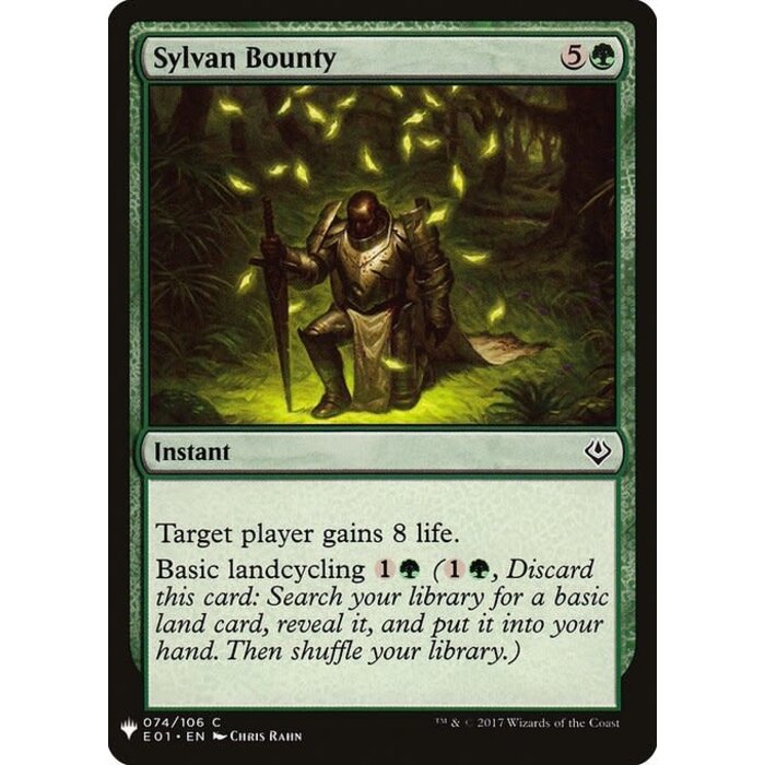 Magic: The Gathering Sylvan Bounty (1344) Near Mint
